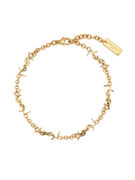 ysl chain link bracelet|farfetch YSL bracelets.